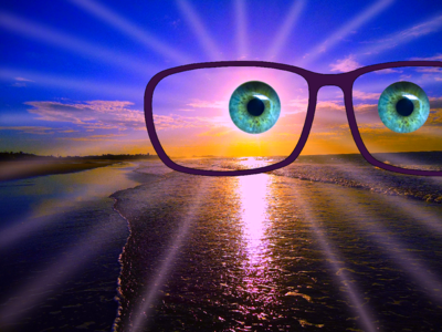 Sunbeam eyes glasses