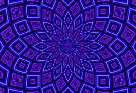 Pattern blue purple