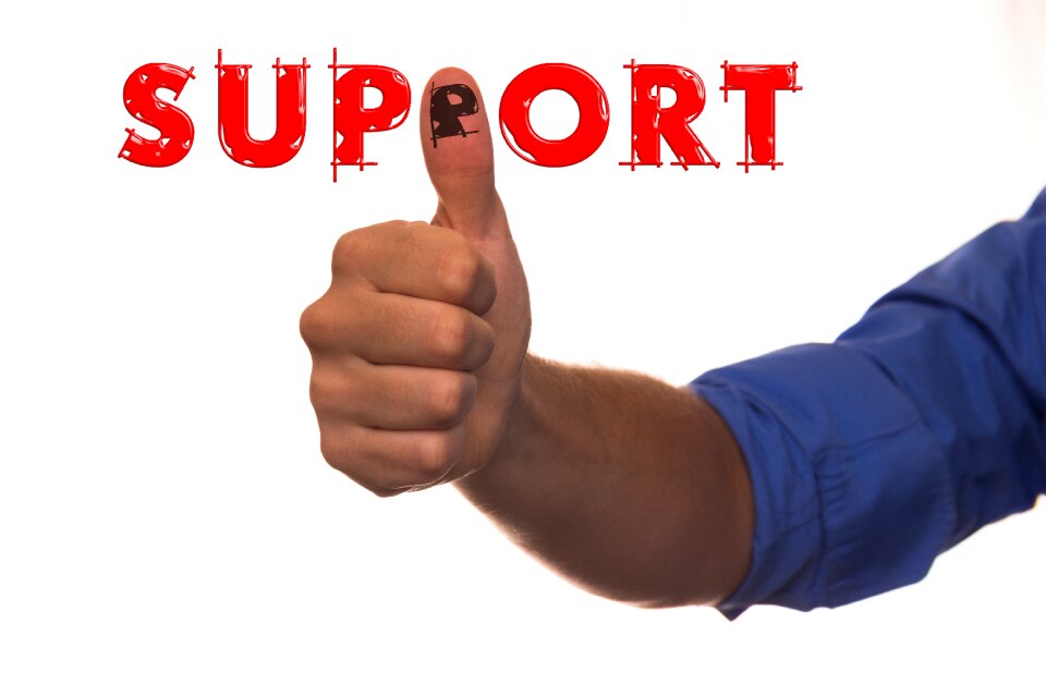 Arm man help button