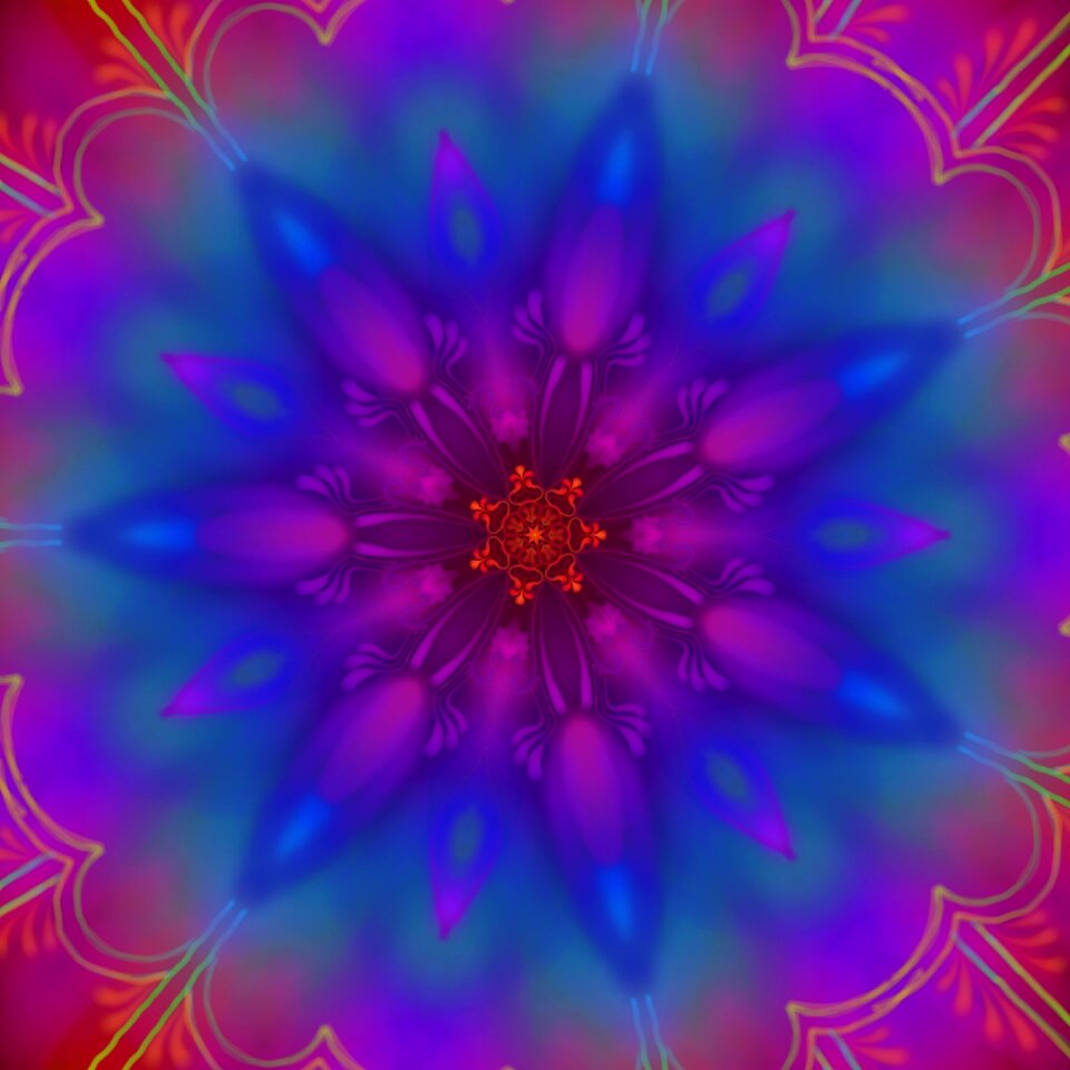 Background pattern colorful