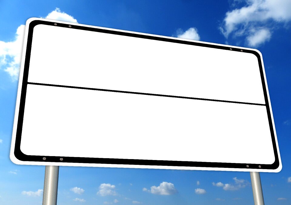 Sky sun signposts