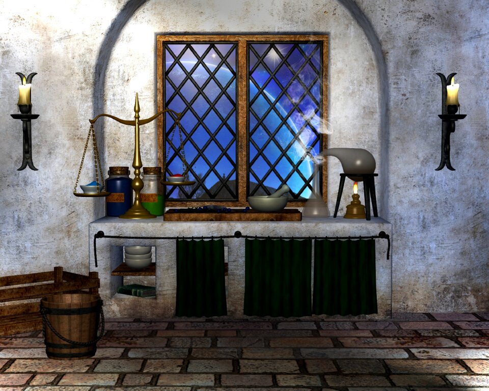 Witchcraft magician occult