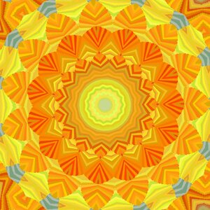 Abstract yellow bright