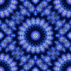 Seamless tile kaleidoscope