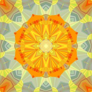 Abstract yellow bright