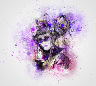 Art abstract watercolor