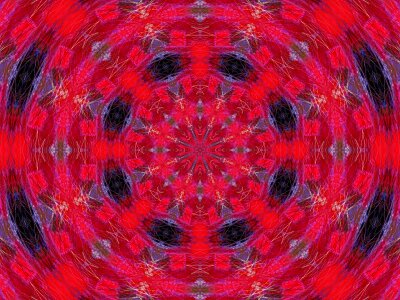 Red fractal Free illustrations