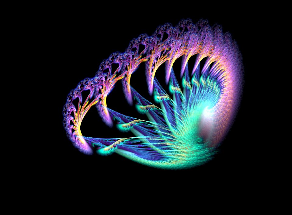 Decorative the imagination purple