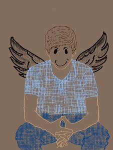 Wings fantasy happy