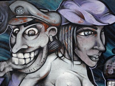 Paint exterior artistic