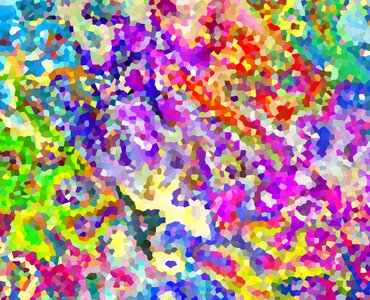 Color pattern structure