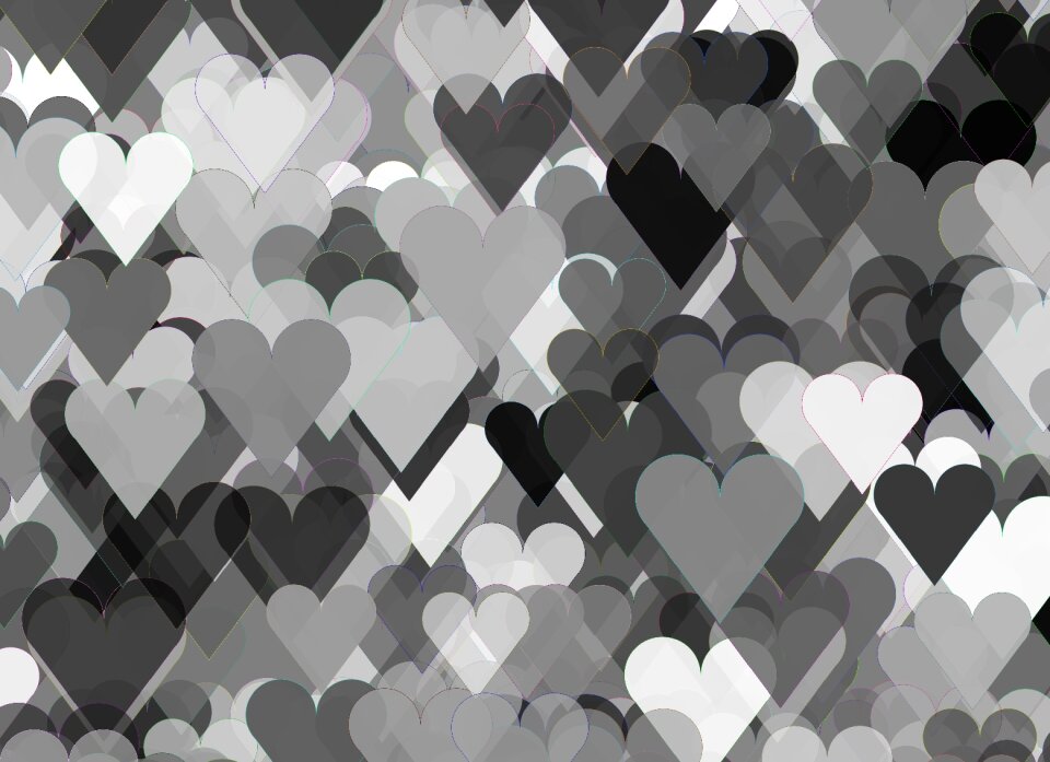 Heart love creativity