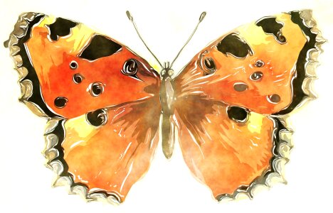 Ink blend isolated
