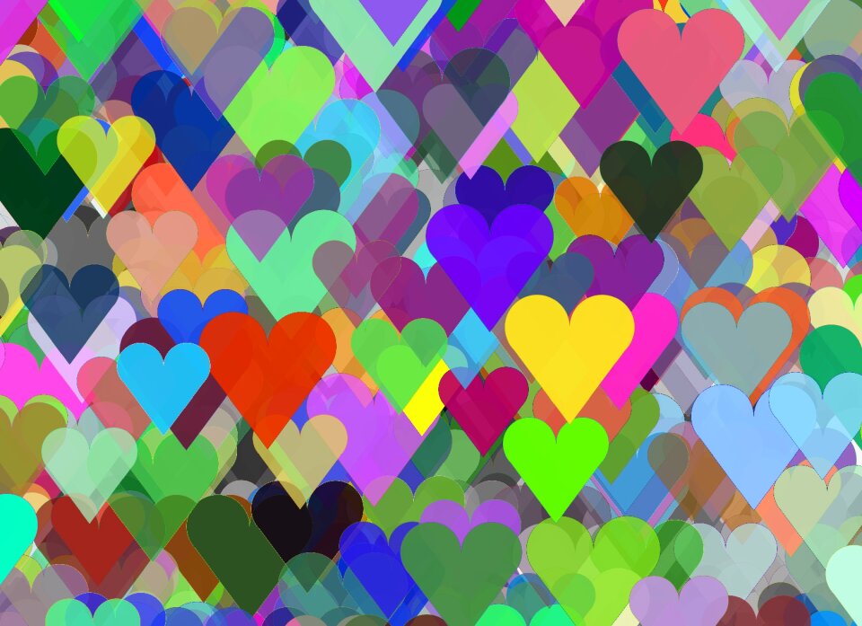 Heart love structure