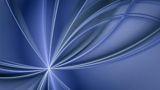 Fractal stripes blue background abstract