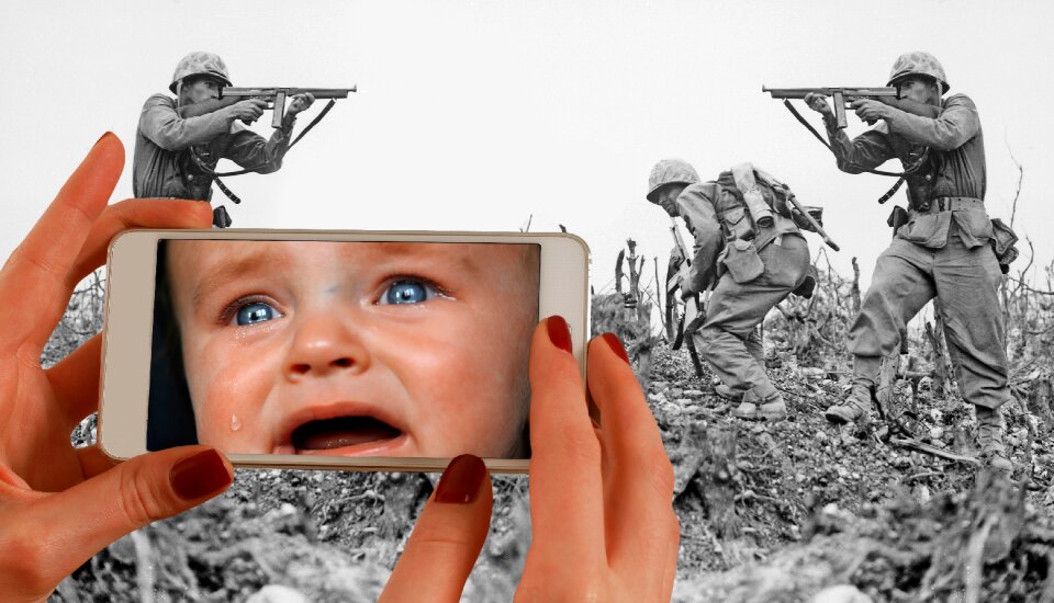 Soldiers war victims
