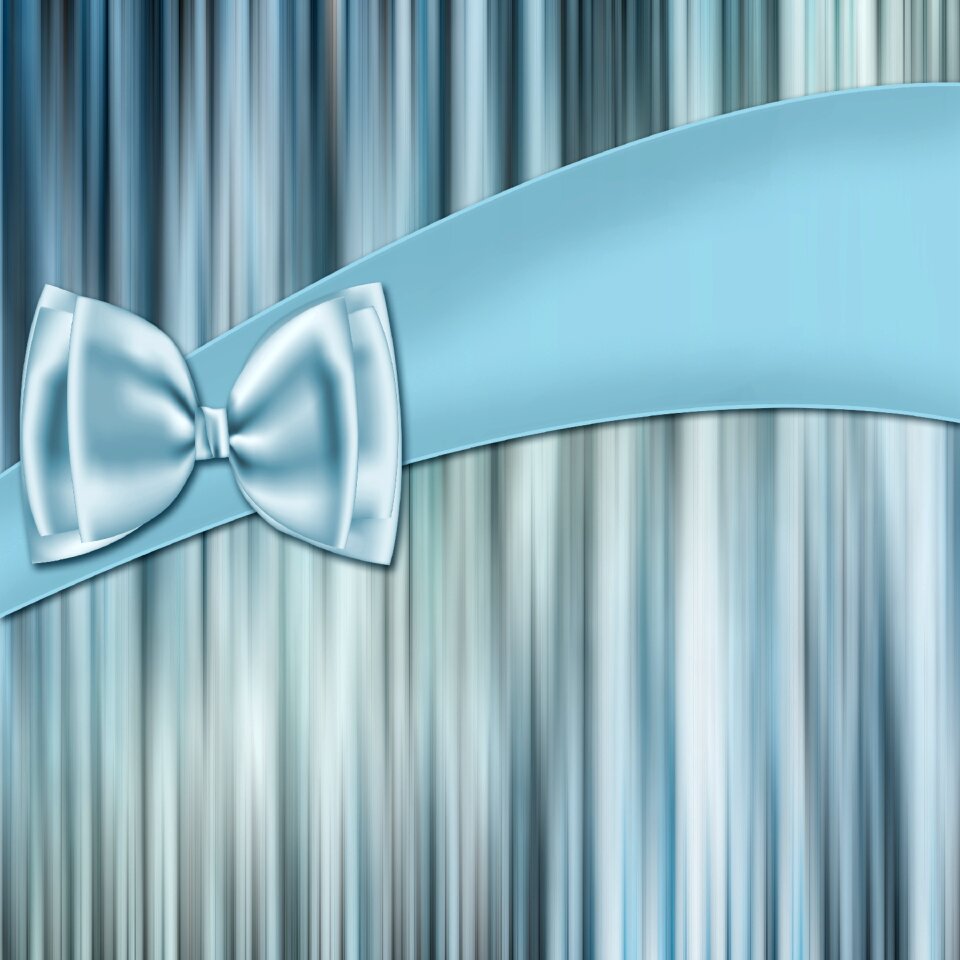 Decoration invitation ribbon