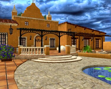 Spanish house traditional