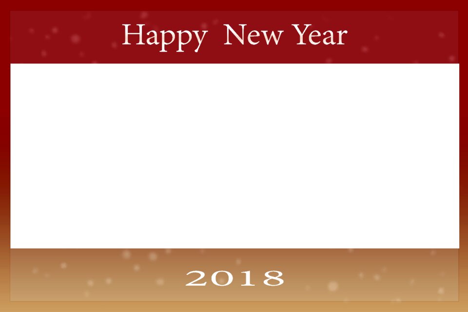 Map postcard new year's day