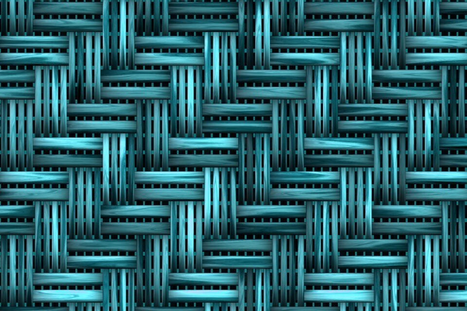 Blue basket texture