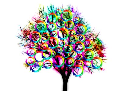 Color colorful together