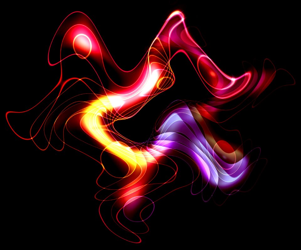 Glow page decoration