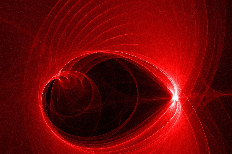 Red explosion texture