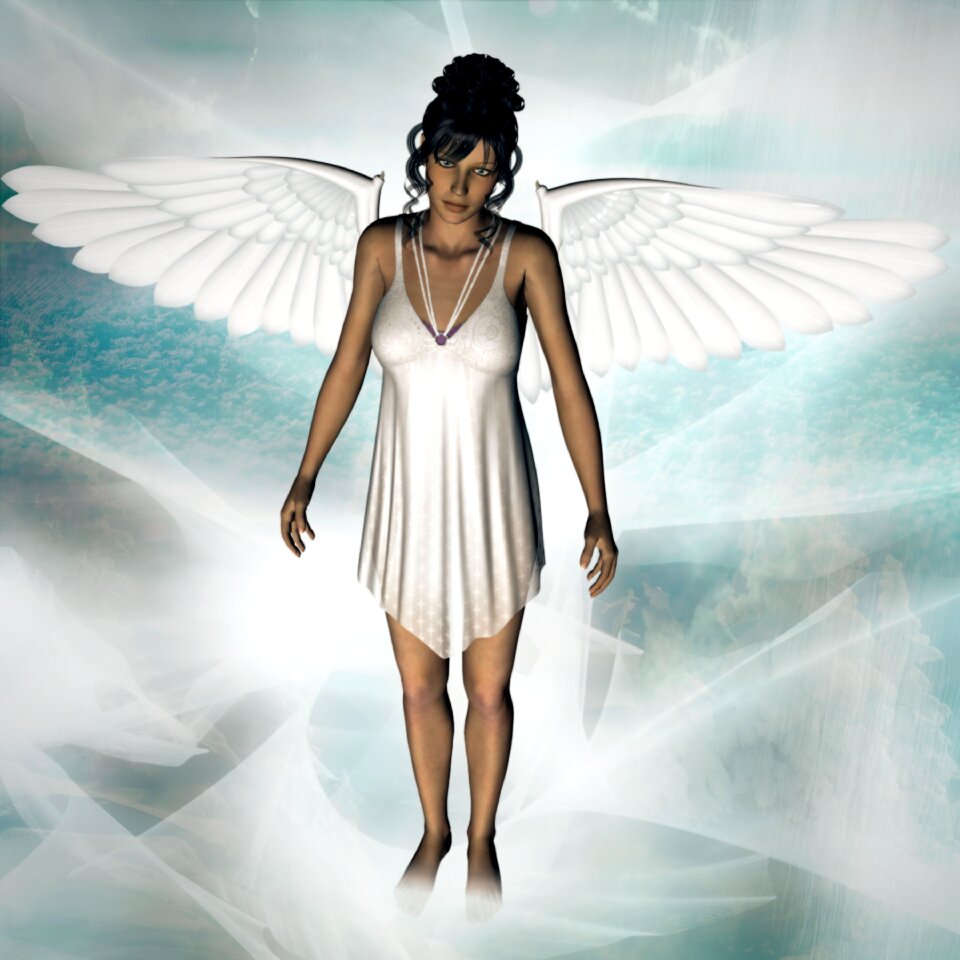 Woman female wing