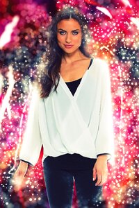 Attractive fashion woman glamour