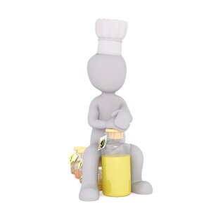 Utensils food smoothie