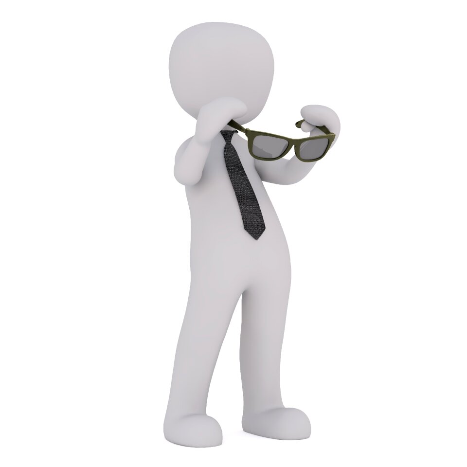 Isolated 3d model