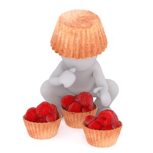 Pastries eat serve