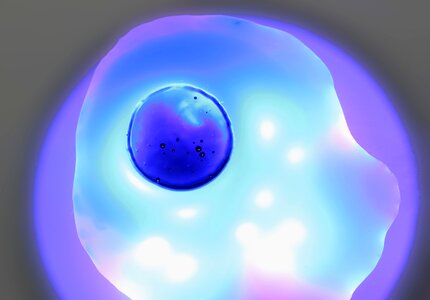 Oil nucleated color