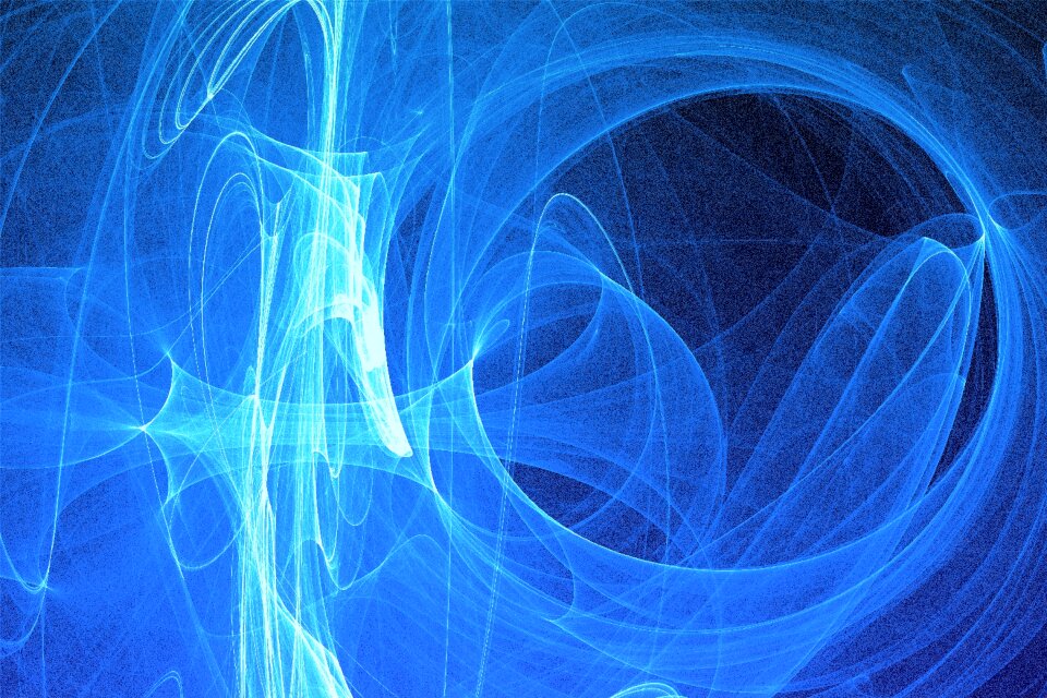 Blue explosion texture