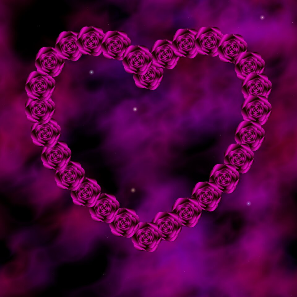 Stars sparkles purple