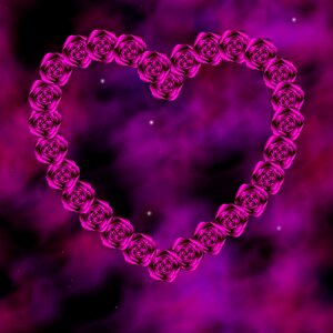 Stars sparkles purple