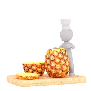 Vegan pineapple white male