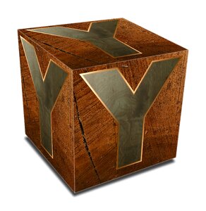 Block 3d brown letter