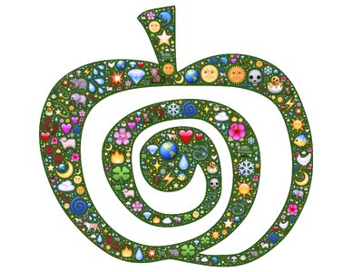 Spiral emoji symbol