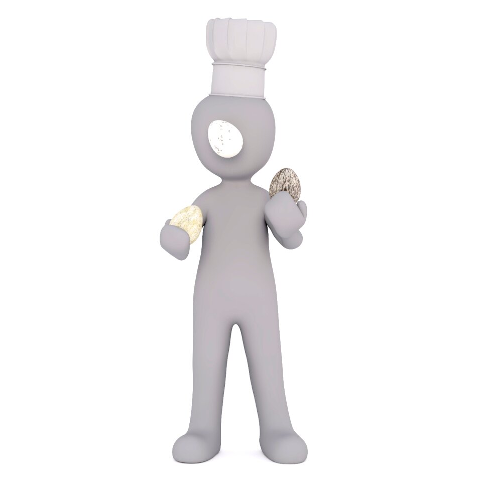 Cooking juggle cook