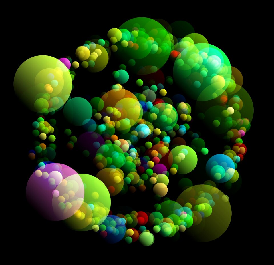 Round background pattern