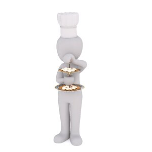 Baker pastry chef etagere