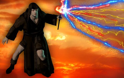 Magic wand spiritual