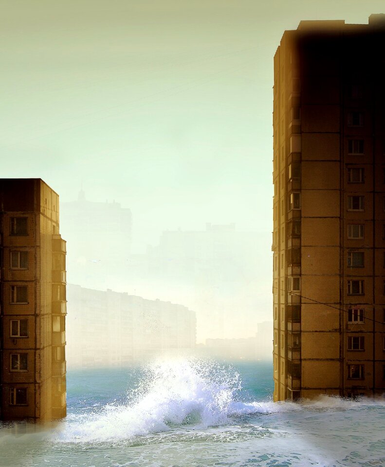 Water sea flood
