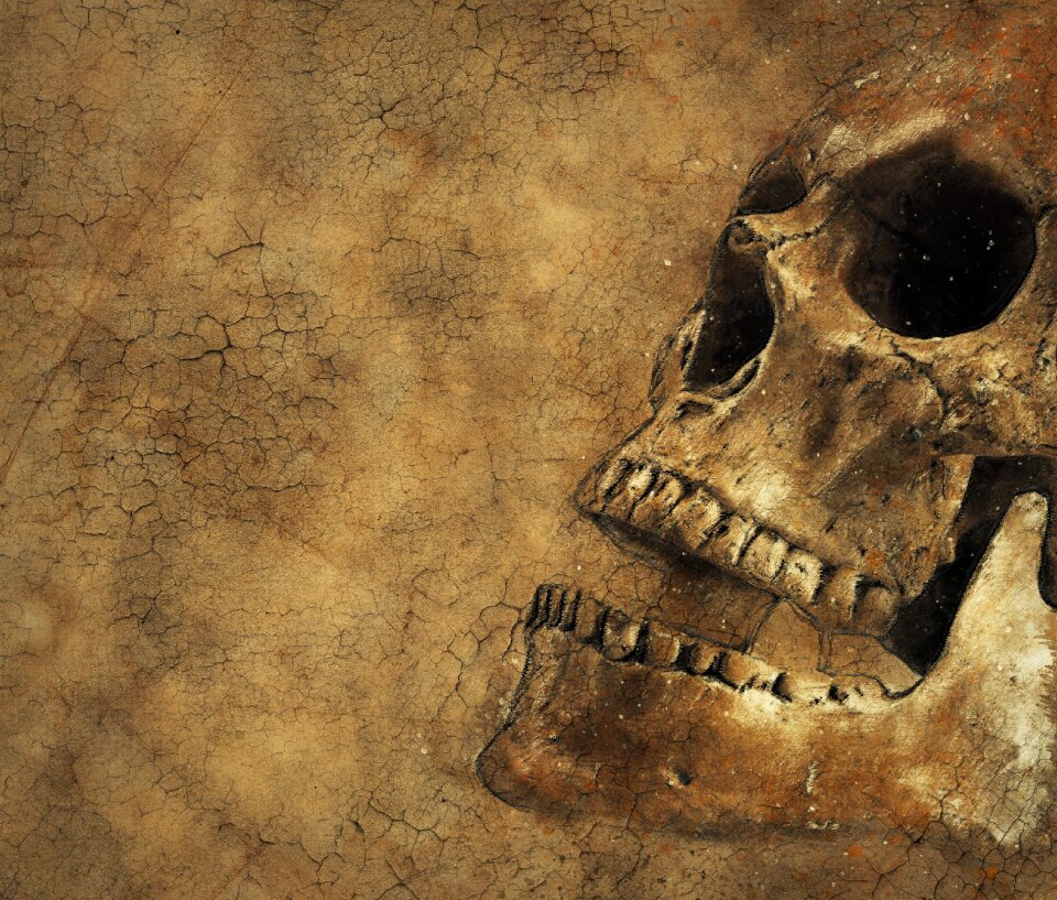 Death skeleton vintage