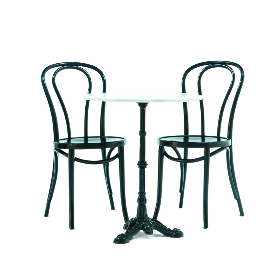 Chairs marble table Free illustrations