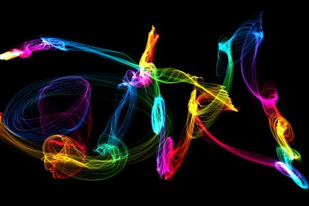 Creative abstract colors