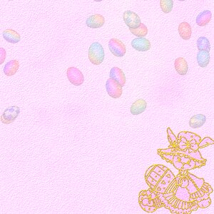 Easter paper scrapbook