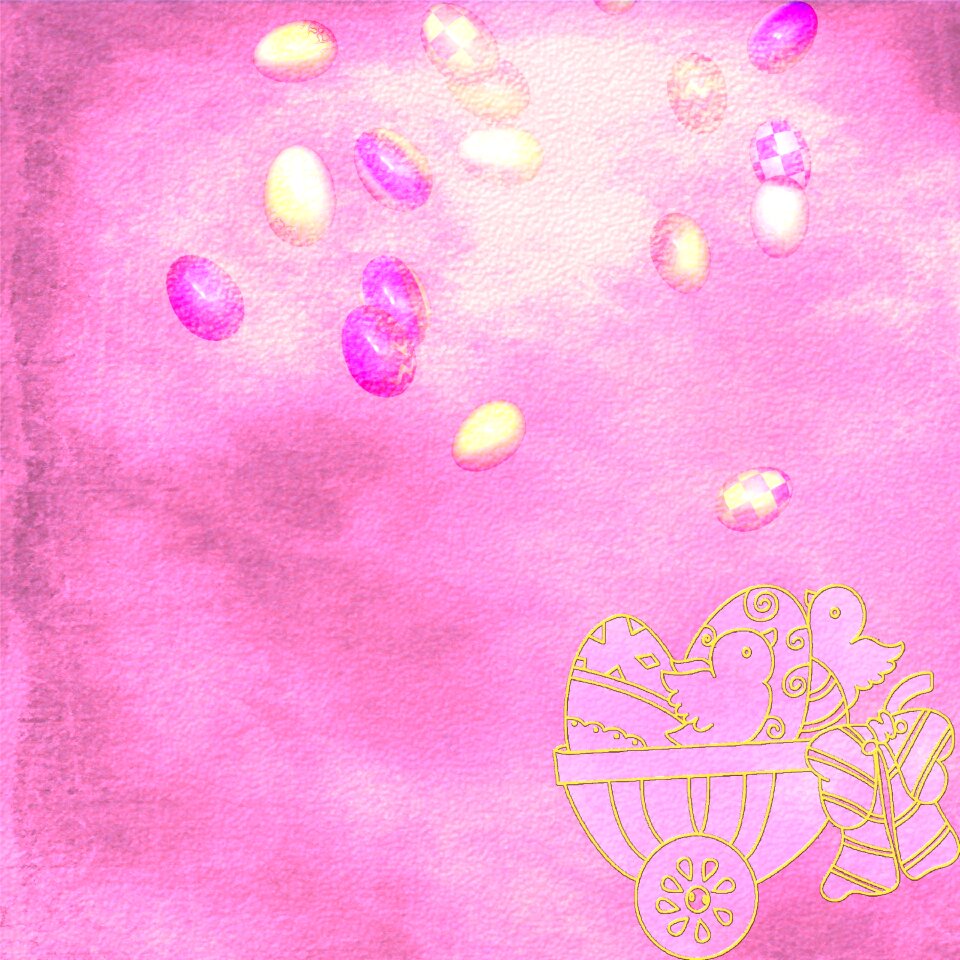 Easter paper scrapbook