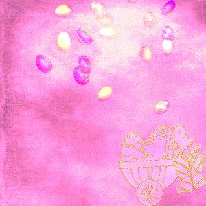 Easter paper scrapbook
